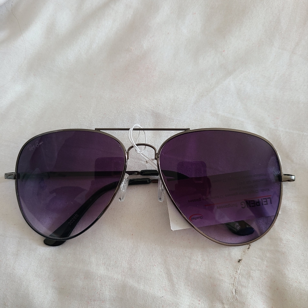 Ray-ban Lei Peng Model QB2457 Unisex UV Sunglasses Case Cloth